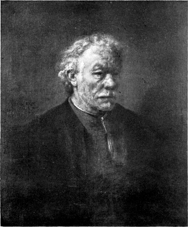 Rembrandt van Rijn 168 black and white 01