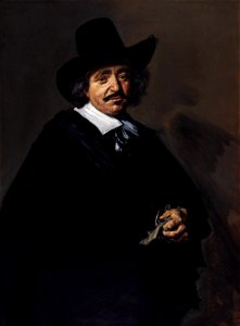Frans Hals - Portret van een man. Free illustration for personal and commercial use.