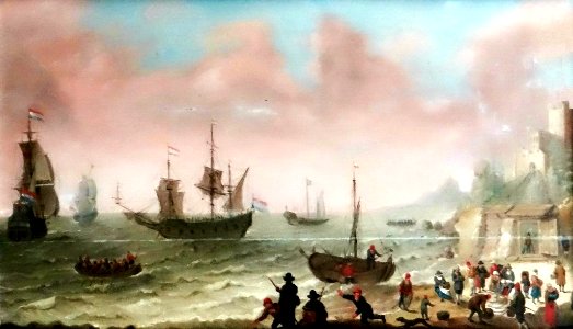 Willaerts Fish selling in the port