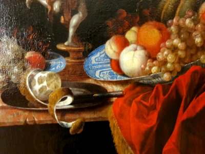 Hinz Still life with a nautilus cup (detail) 02