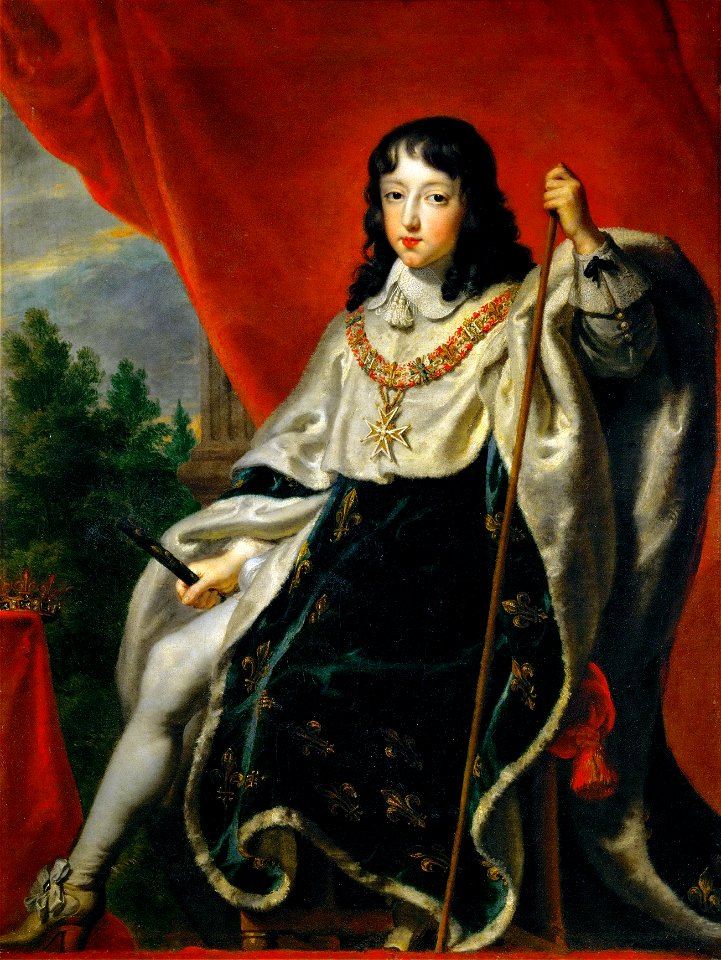 Portrait De Louis Xiii, Roi De France Et De Navarre oil painting