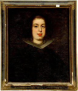Justus Sustermans - Portrait of Vittoria della Rovere at half length