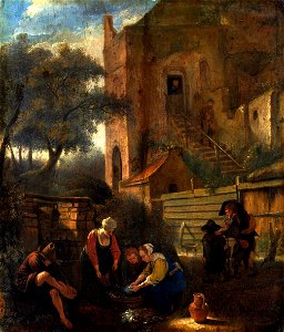 Steen Scene at the well