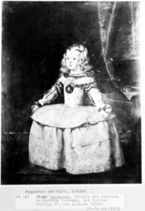 Retrato de la infanta Margarita, by studio of Diego Velázquez