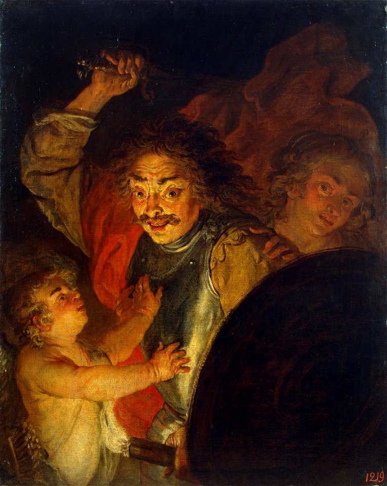 Joachim von Sandrart - Mars, Venus and Cupid - WGA20733