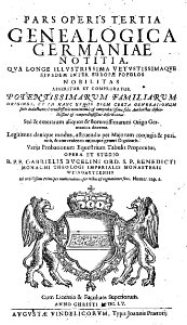1655-Gabriel-Bucelin-Genealogica-Germaniae-Notitia
