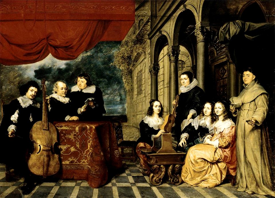 Gonzales Coques - Family Portrait - WGA5227