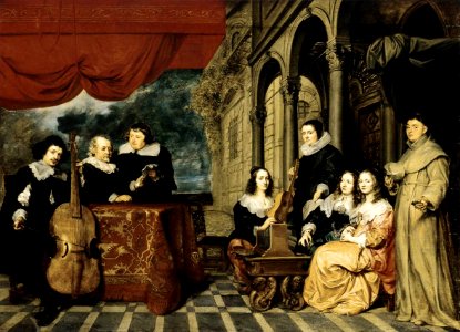 Gonzales Coques - Family Portrait - WGA5227