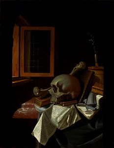 François van Daellen - Vanitas Still Life. Free illustration for personal and commercial use.