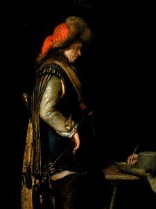 Borch Officer (detail)