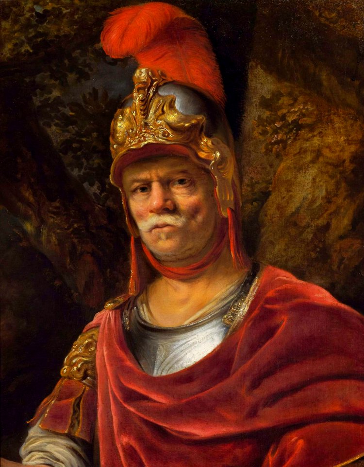Bol Man in golden helmet