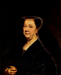 Jacob Jordaens - Portrait of a Gentlewoman - WGA12021. Free illustration for personal and commercial use.