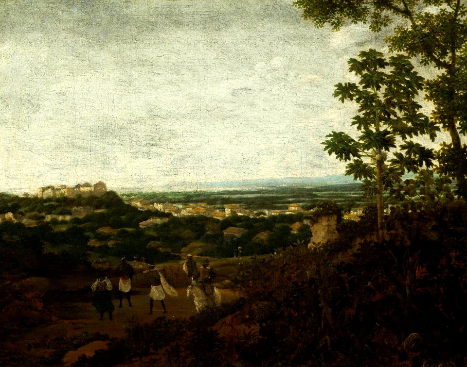 Post Brazilian landscape