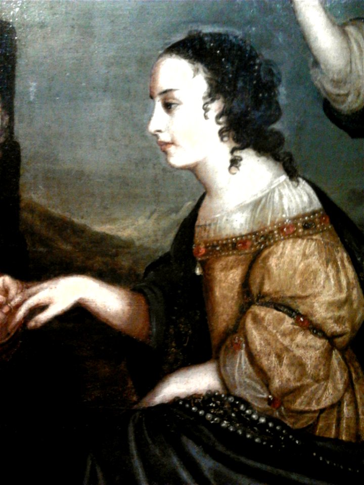 Katarzyna Denhoffowa as Saint Catherine