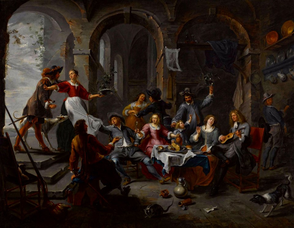 Herp Allegory of the five senses