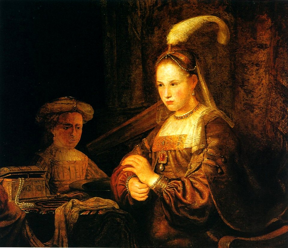 Gelder A lady at her toilet