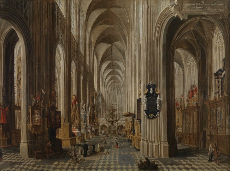 Wolfgang de Smet - Interior of the St. Peter's Church, Leuven