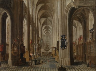 Wolfgang de Smet - Interior of the St. Peter's Church, Leuven
