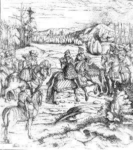166Friedrich III und Karl von Burgund