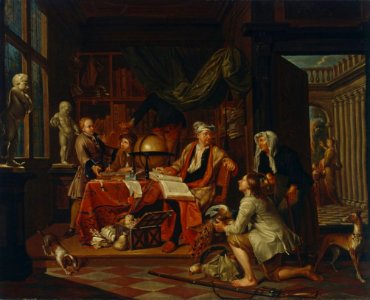 Peter Jacob Horemans - Farmers pay their rent to the landlord in kind