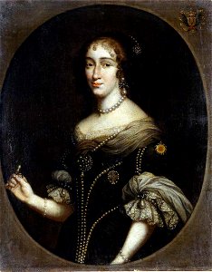 Klara Isabelle Pac (de Mailly). Клара Ізабэла Пац (дэ Майлі) (D. Schultz, 1670)
