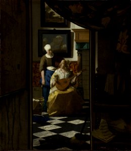 Vermeer, Johannes - The Loveletter