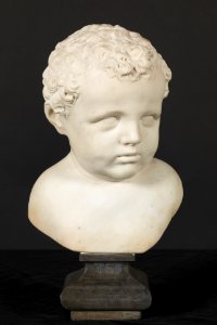 Giusto de Corte - Head of a child
