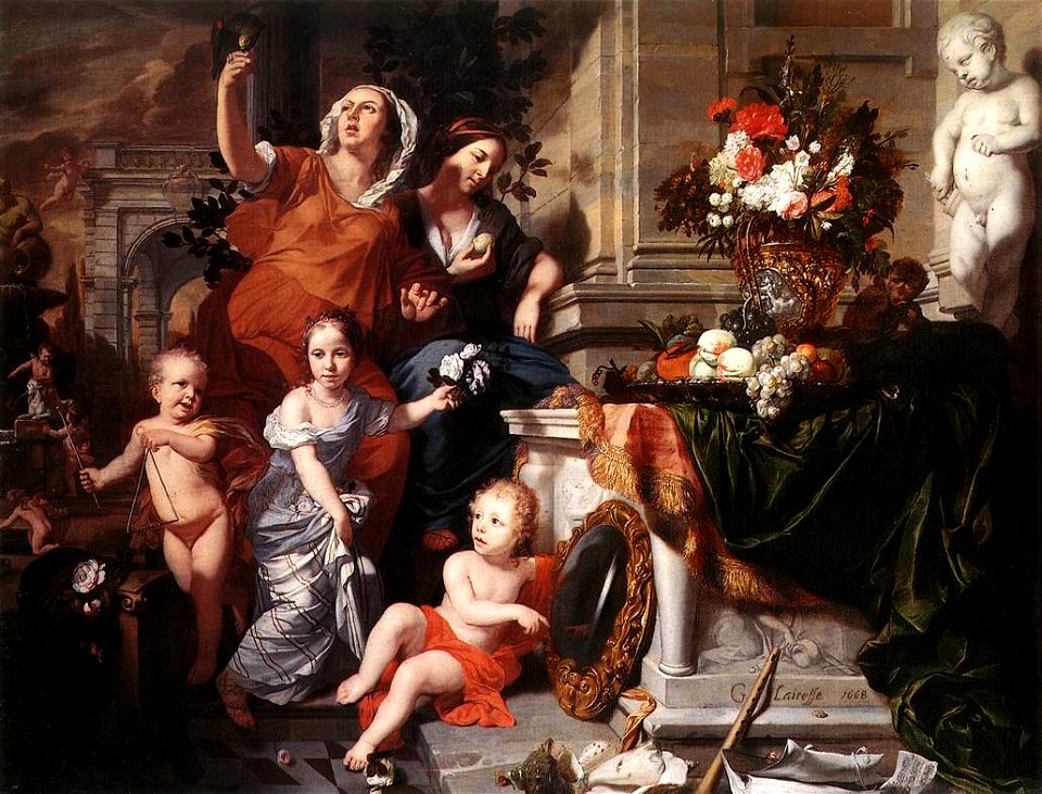 1668 Gérard de Lairesse - Allegory of the Five Senses