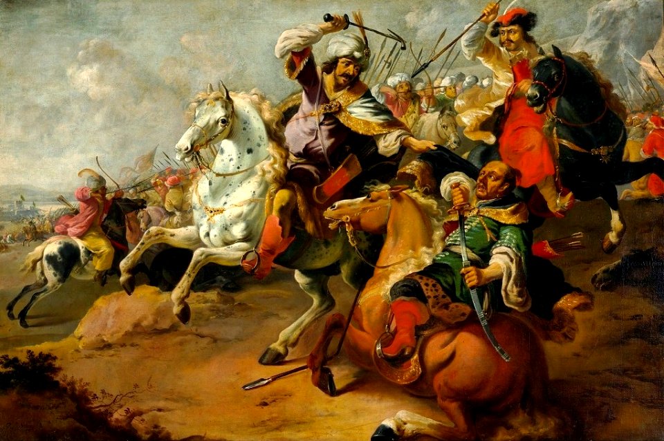 Stoop A cavalry battle