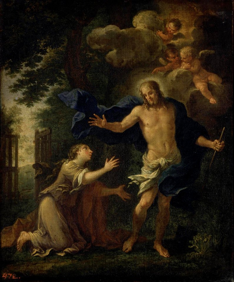 Filippo Lauri - Appearance of Christ to Mary Magdalene