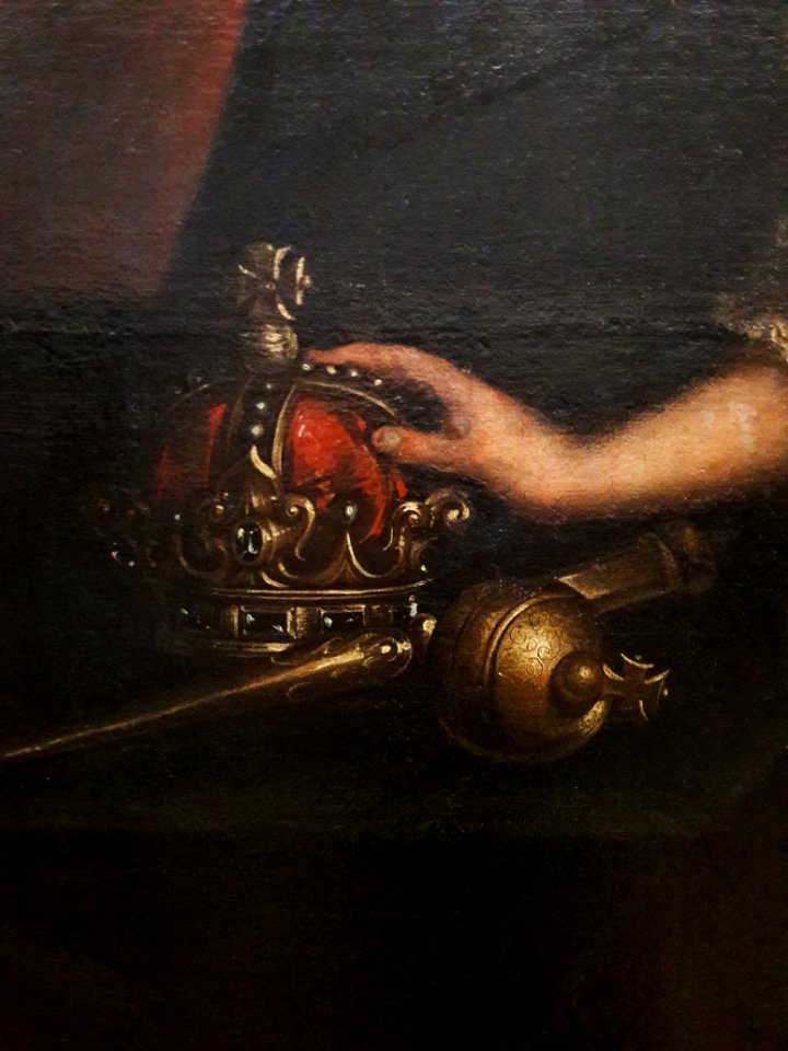 Anonymous Eleonora Maria Wiśniowiecka (detail) 02