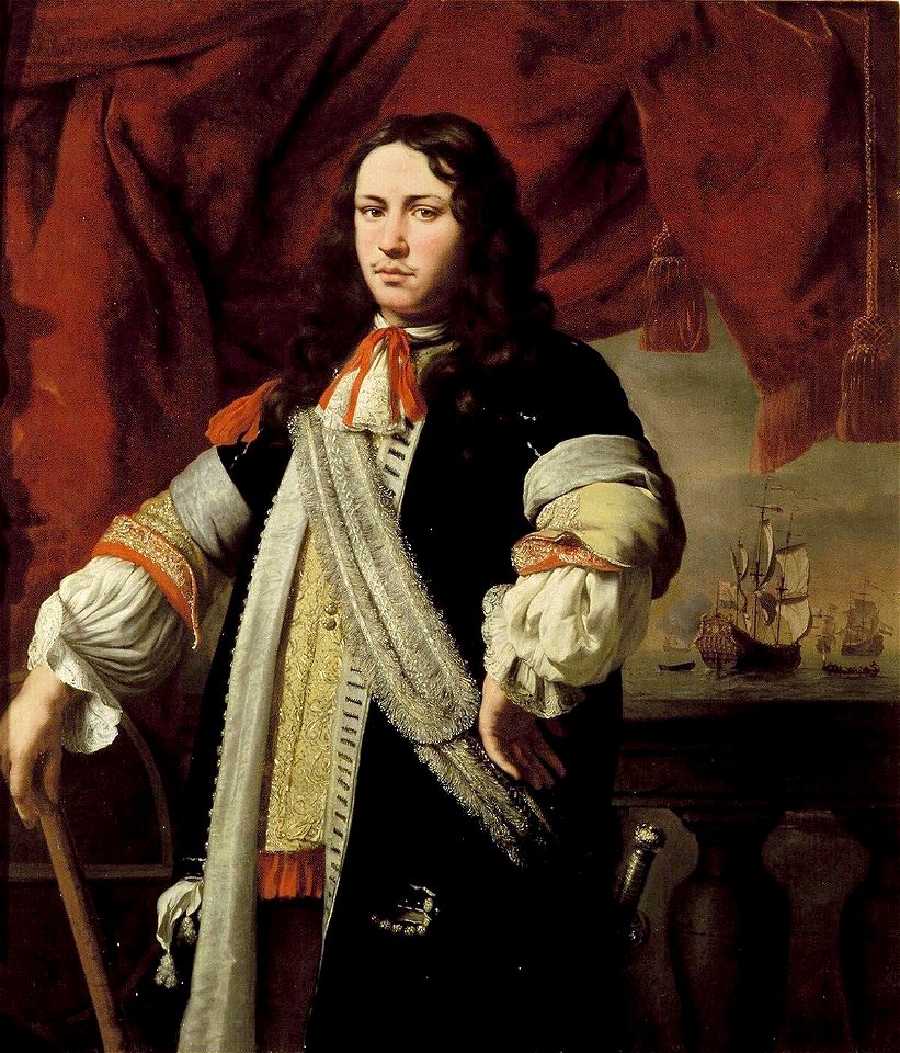 Ferdinand Bol - Portret van Engel de Ruyter (1649-1683)