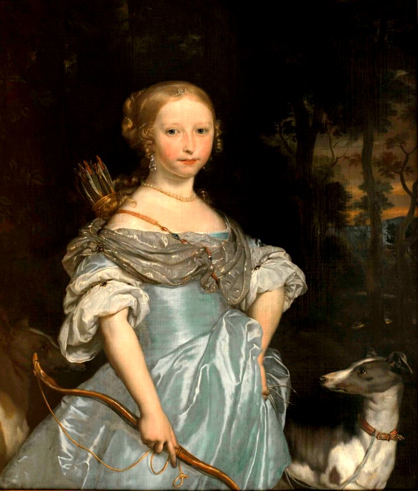 Tempel Portrait of a young girl