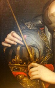 Anonymous Marie Casimire Sobieska with a nipple visible (detail) 01