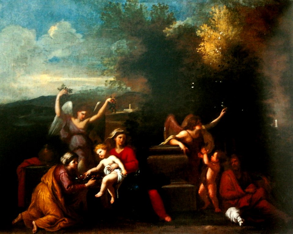 Stella Rest on the flight into Egypt