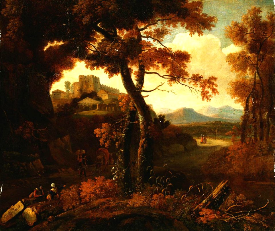 Bartholomeus Appelman - Landscape with Trees