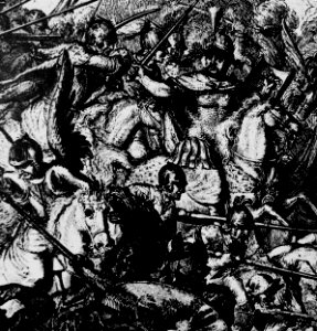 Hooghe Battle of Komarno (detail)