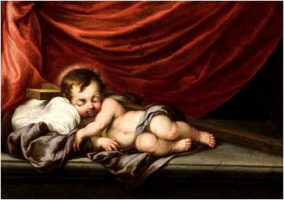 Cornelio Schut - The Child Jesus Sleeping on a Cross
