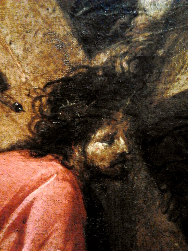 Willmann Jesus falls the first time (detail)