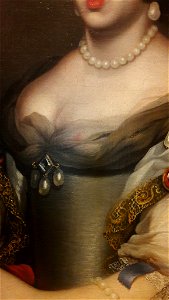 Anonymous Marie Casimire Sobieska with a nipple visible (detail) 02
