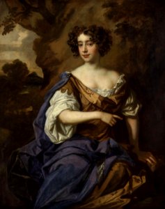 Catherine (Sedley), Countess of Dorchester by Sir Peter Lely. Free illustration for personal and commercial use.