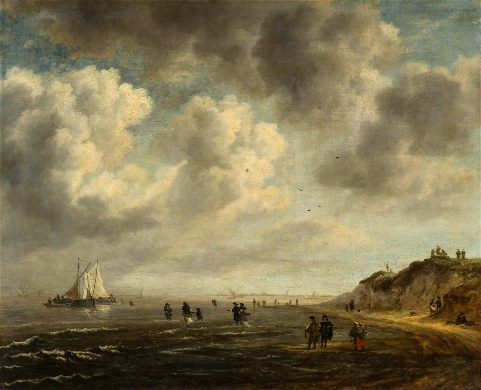 Beach View after Jacob van Ruisdael Mauritshuis 154