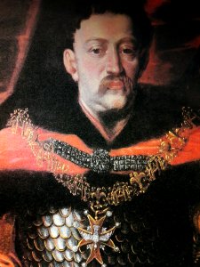 Schultz John III Sobieski with the Order of the Holy Spirit (detail)