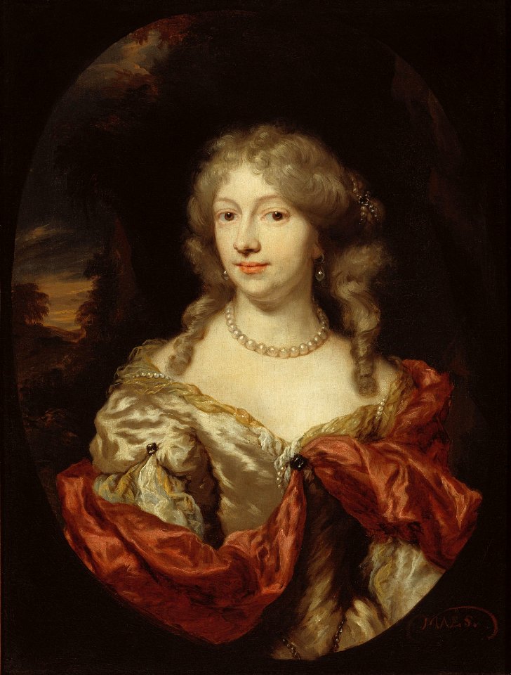 Portrait of a young lady - Nicolaes Maes 1678