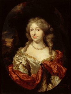 Portrait of a young lady - Nicolaes Maes 1678