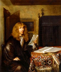 Gerard ter Borch (II) - Portrait of a Man Reading - WGA22154. Free illustration for personal and commercial use.