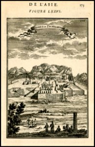 1683 illustration - Ruines de Tschelminare
