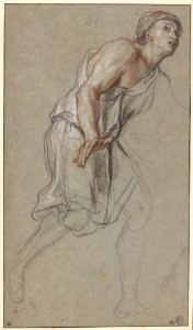 Antoine Coypel - Study of a blind man