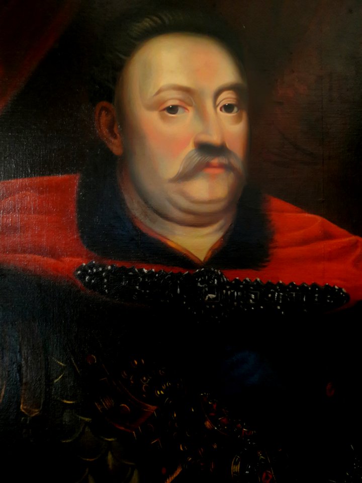 Anonymous John III Sobieski in jewelled scale armour (detail) 01