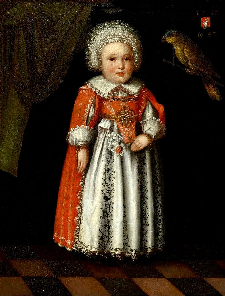 Albrecht Kauw - Johanna Katharina Steiger, Aged 2 - Google Art Project